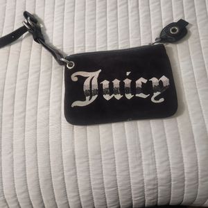 A black juicy purse
